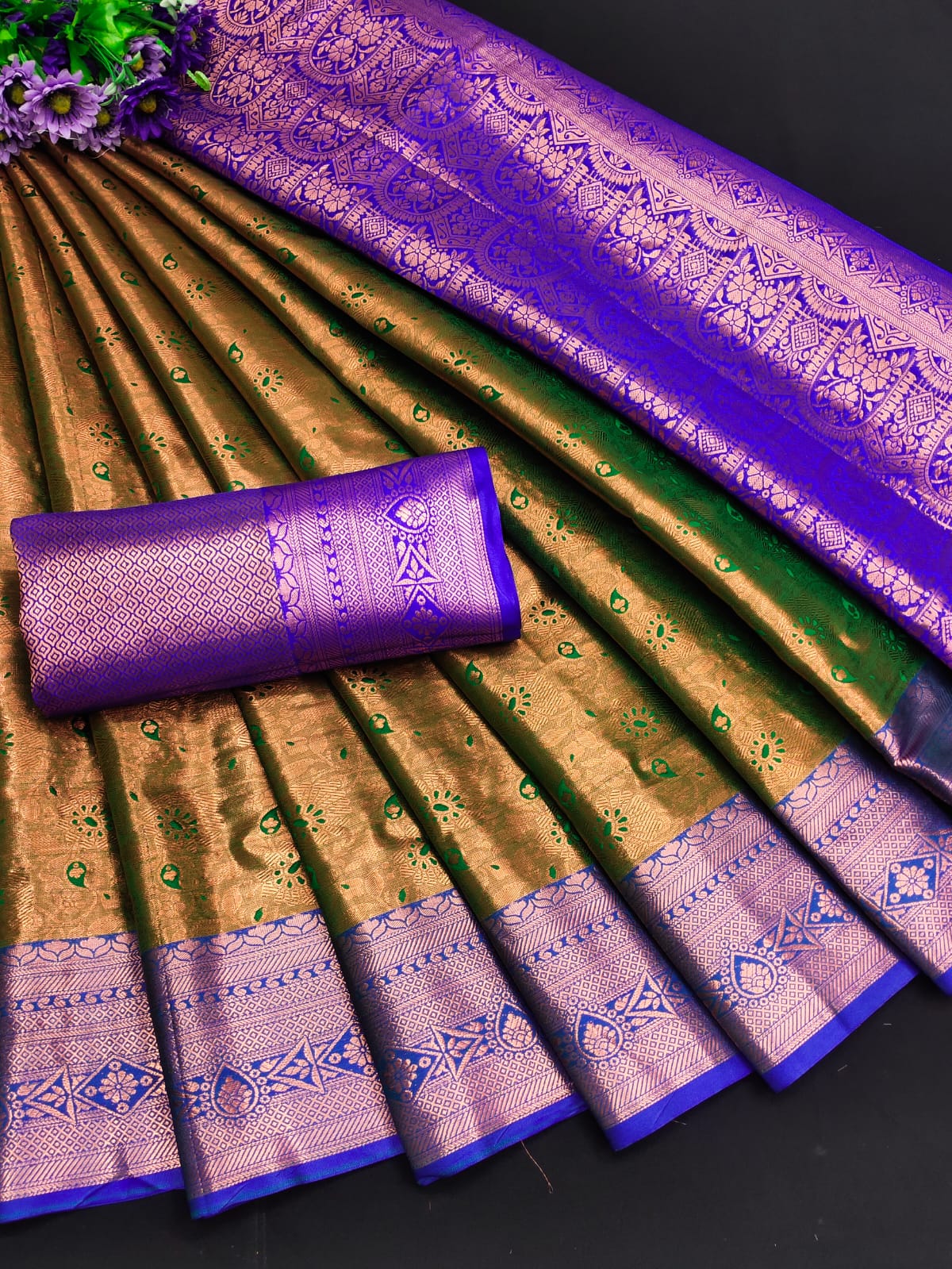 Gc Gaurvi Zari Work Kanchivaram Silk Non Catalog Sarees
